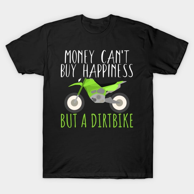 Motocross money happy bike T-Shirt by maxcode